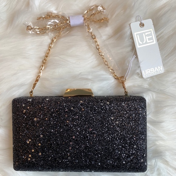 Urban Expressions Handbags - Glitter clutch
